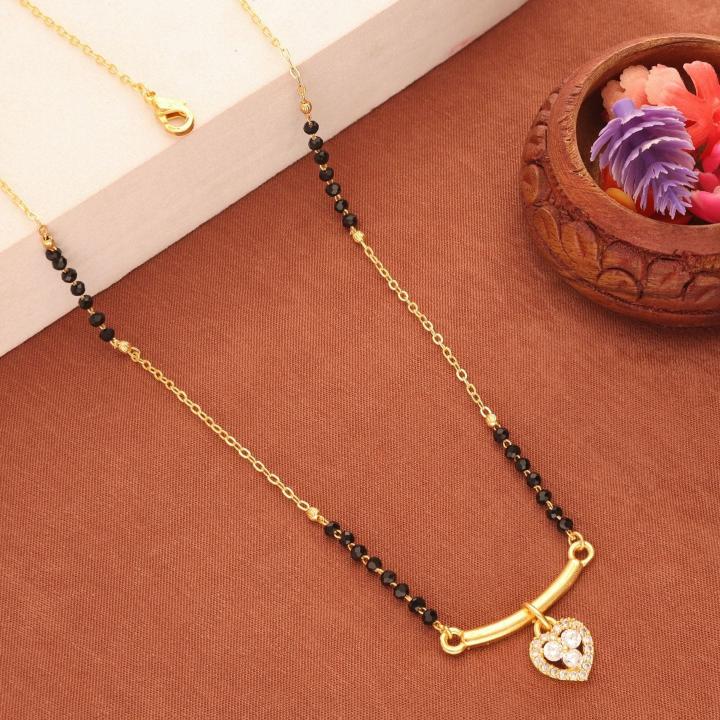 Micro gold polish manglsutra 2004 Fashion jewelry market Mumbai